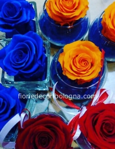 rose stabilizzate colori vari