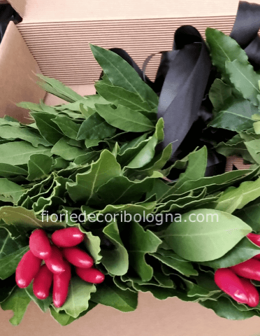 Coroncina laurea con peperoncino